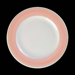 Тарелка 23 см, розовая 