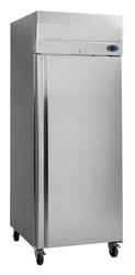 Шкаф холодильный с глухой дверью TEFCOLD RF505 нержавеющий