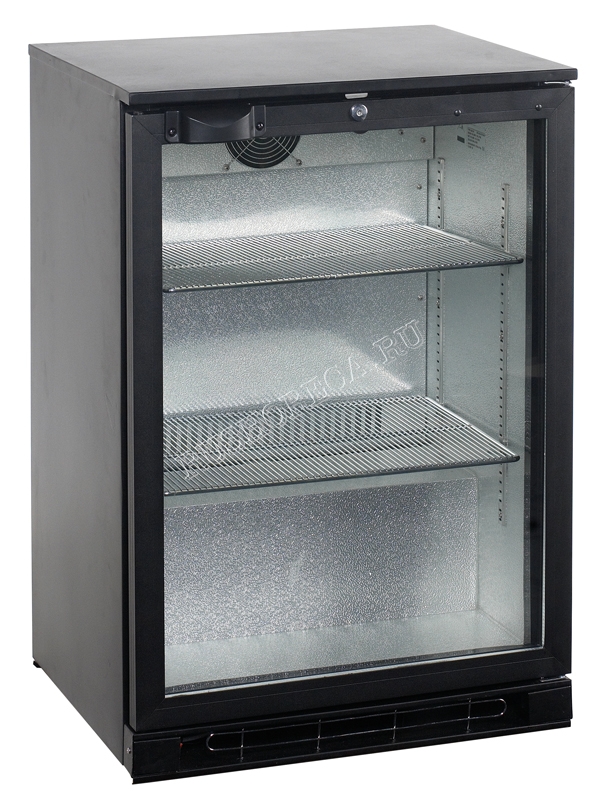 Шкаф холодильный со стеклом TEFCOLD BA10H барный черный