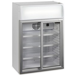 Шкаф холодильный со стеклом TEFCOLD FSC100 с креплением к стене
