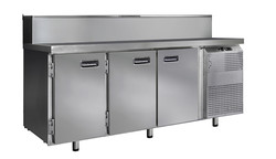 Стол холодильный СХС с полипропиленовой столешницей СХСп-700-3		