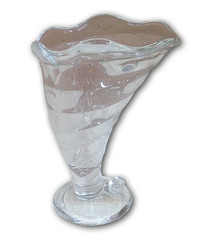 Креманка 180 мл  (прессованное стекло)  P.L.- EcoLine