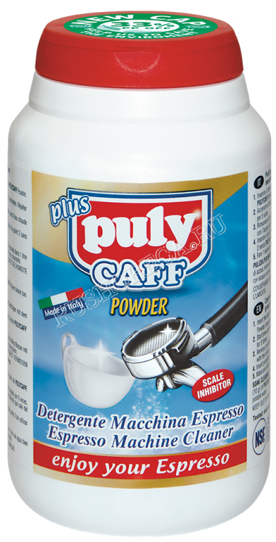 Порошок. Средство для чистки кофе-машин эспрессо PULY CAFF Plus Polvere NSF 570 гр