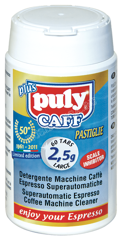 Таблетки. Средство для чистки кофе-машин PULY CAFF Plus Tabs NSF 2,5 гр