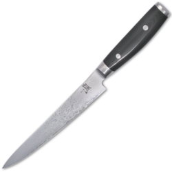 Нож для тонкой нарезки 25,5 см, дамасская сталь, 69 слоев