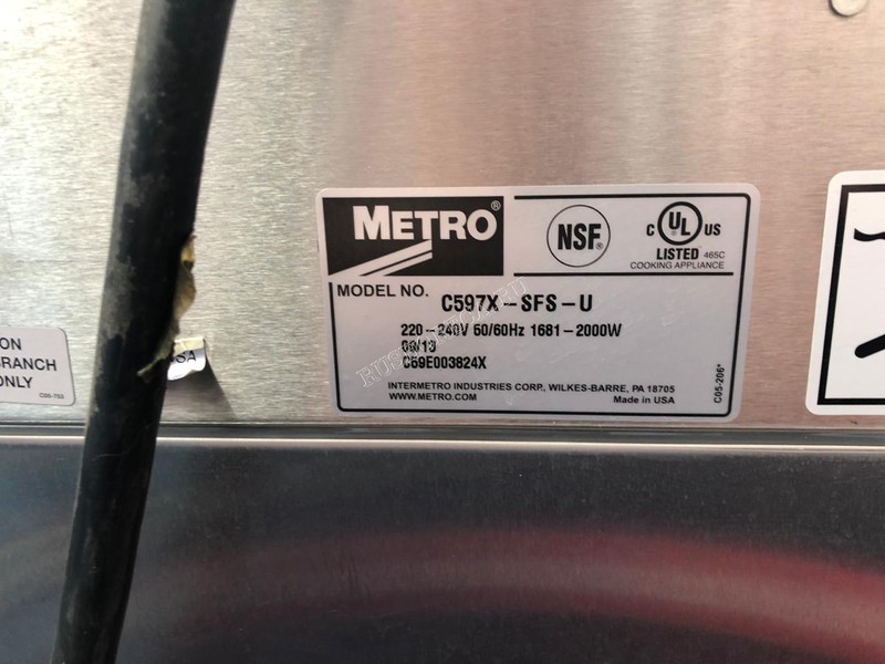Шкаф тепловой Metro International C597X-SFS-U б/у