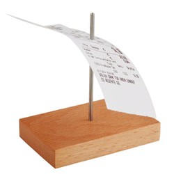 Игла для чеков h 10,5 см. на дерев подставке APS