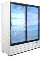 Шкаф холодильный со стеклом ЭЛЬТОН-1,14 статичный Купе