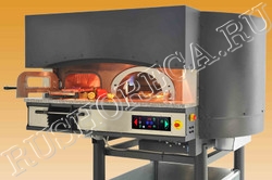 Печь для Пиццы MORELLO FORNI Ротационная газ/дрова MR150 BBQ