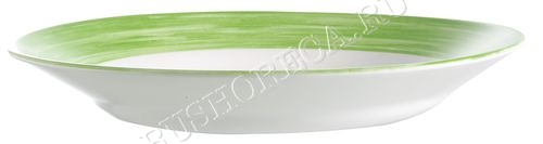 Тарелка суповая Brush Green d225 мм 