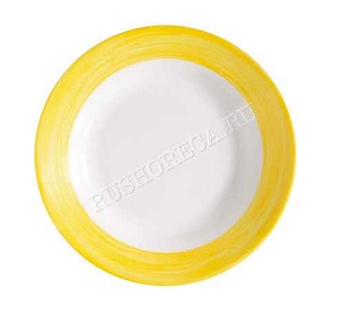 Тарелка Brush Yellow d225 мм 