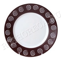 Тарелка  Sirocco Brown d190 мм