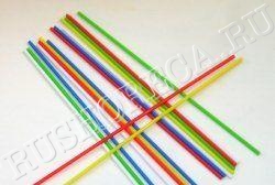 Палочки (100 шт.) пластиковые для сахарной ваты, разноцветные