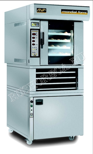 Печь конвекционная MONDIAL FORNI MICRO-AIR 10T 40/60E комплект с расстойкой