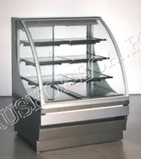 Прилавок холодильный кондитерский SAGA 90-M-HC-STS для шоколада нержавеющая сталь