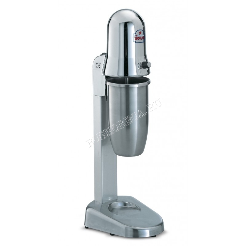 Миксер для молочных коктейлей SIRMAN SIRIO 1 CHROME нержавеющий стакан