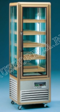 Шкаф холодильный со стеклянной дверью TECFRIGO 350PASTA бронза