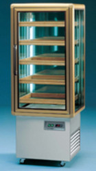 Шкаф холодильный со стеклянной дверью TECFRIGO 505PASTA бронзовый