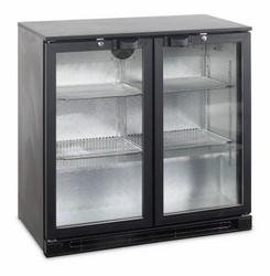 Шкаф холодильный со стеклом TEFCOLD BA25H барный черный