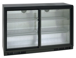 Шкаф холодильный со стеклом TEFCOLD BA30S-2 барный черный