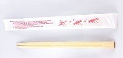 Палочки для еды 21см бамбук (30уп х 100шт) Е