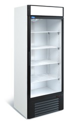 Шкаф холодильный со стеклом капри-0,7ск