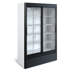 Шкаф холодильный со стеклом шх-0,80 с купе статичный