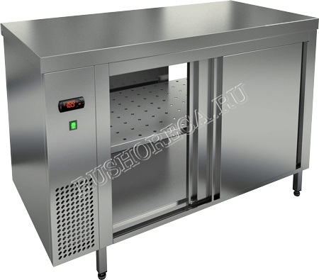 Стол подогреваемый островной сквозной HICOLD TS T 13 SN O