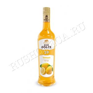 Лимон 0,7л сироп Дон Дольче