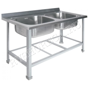 Ванна моечная двойная ВМ-21/557