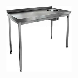 Стол пристенный для сбора отходов Hicold НДСО-10/7БП