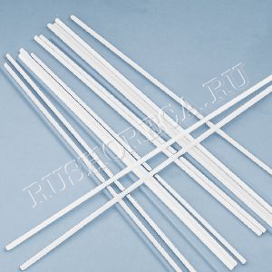 Палочки (100 шт.) пластиковые для сахарной ваты, белые