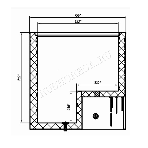 Ларь морозильный PRIME 250B