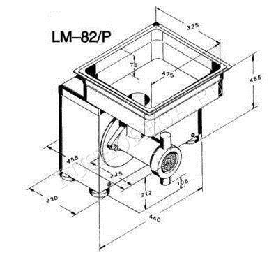 Мясорубка KT LM-82P