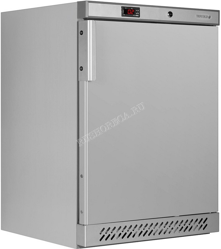 Шкаф холодильный с глухой дверью TEFCOLD UR 200 S Нержнержавеющее покрытие