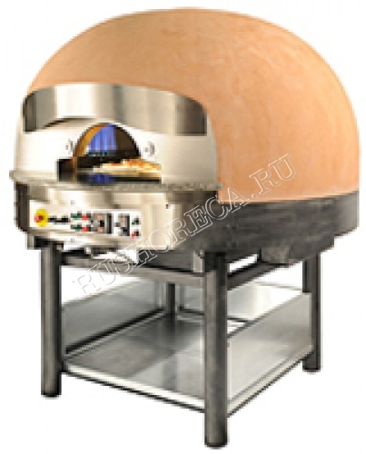 Печь для Пиццы MORELLO FORNI Ротационная Газ FGR130 СUPOLA BASIC