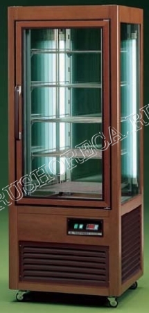 Шкаф Кондитерский Холодильный TECFRIGO SALOON 500G Темный Орех