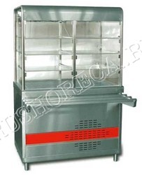 Прилавок-витрина холодильный ПВВ(Н)-70 КМ-С-01-НШ (1500мм) 