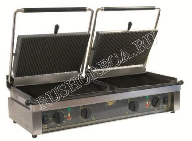 Гриль контактный ROLLER GRILL DOUBLE PANINI R