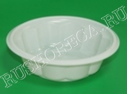 Тарелка-креманка белая ПС (100 шт.)