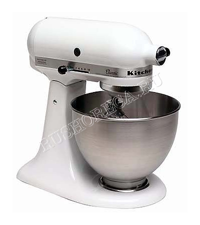 МИКСЕР KITCHENAID 5K45SSEWH БЕЛЫЙ